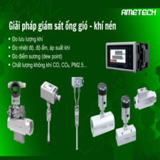 Giải pháp giám sát khí nén, ống gió với EYC/ Taiwain
